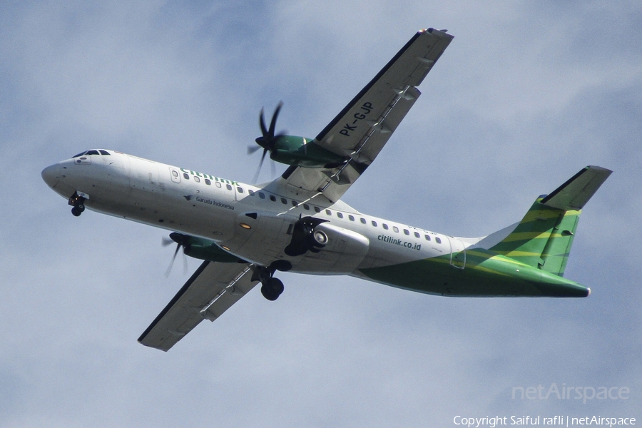 Citilink Garuda Indonesia ATR 72-600 (PK-GJP) | Photo 459430
