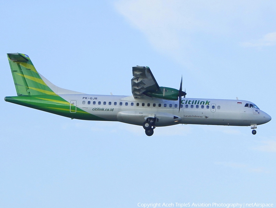 Citilink Garuda Indonesia ATR 72-600 (PK-GJR) | Photo 328108