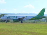 Citilink Garuda Indonesia Airbus A320-232 (PK-GLE) at  Banda Aceh - Sultan Iskandar Muda International, Indonesia