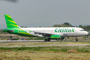 Citilink Garuda Indonesia Airbus A320-232 (PK-GLE) at  Adisumarmo International, Indonesia