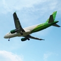 Citilink Garuda Indonesia Airbus A320-214 (PK-GLG) at  Balikpapan Sepinggan - International, Indonesia