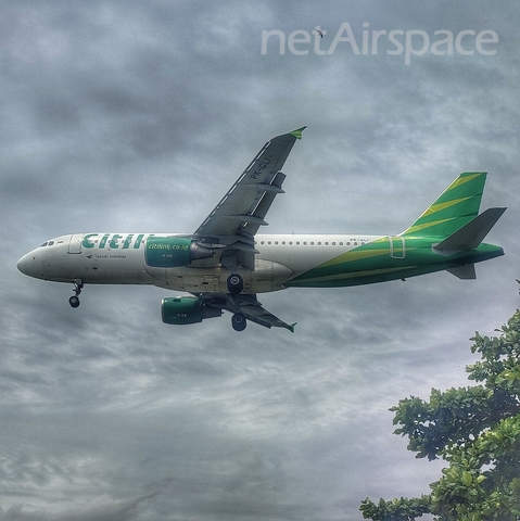 Citilink Garuda Indonesia Airbus A320-214 (PK-GLI) at  Balikpapan Sepinggan - International, Indonesia