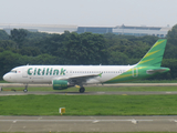 Citilink Garuda Indonesia Airbus A320-214 (PK-GLI) at  Jakarta - Soekarno-Hatta International, Indonesia