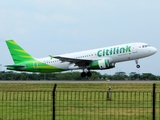 Citilink Garuda Indonesia Airbus A320-232 (PK-GLJ) at  Medan - Kualanamu International, Indonesia