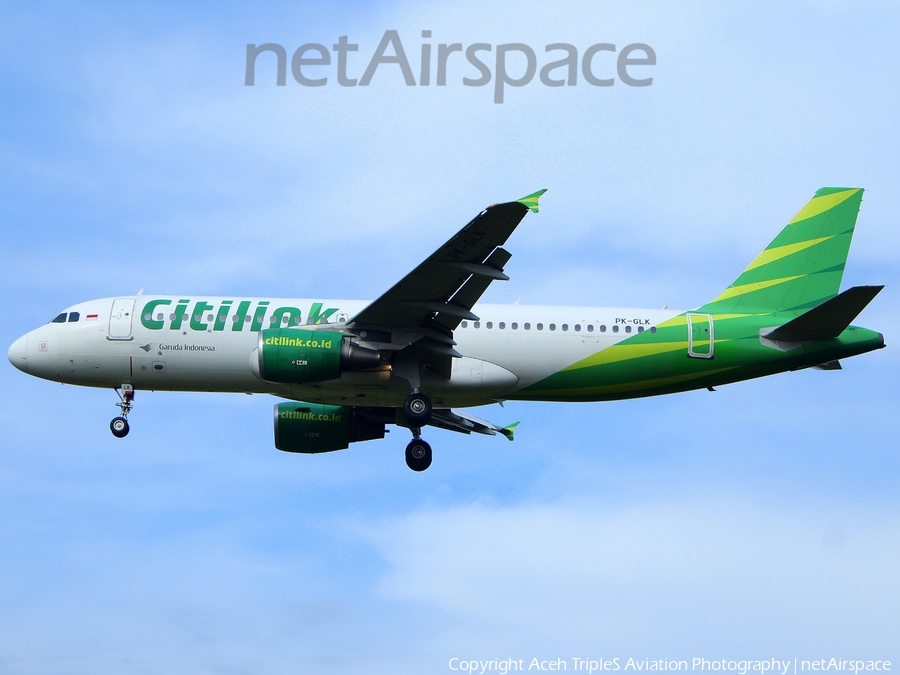 Citilink Garuda Indonesia Airbus A320-214 (PK-GLK) | Photo 271685