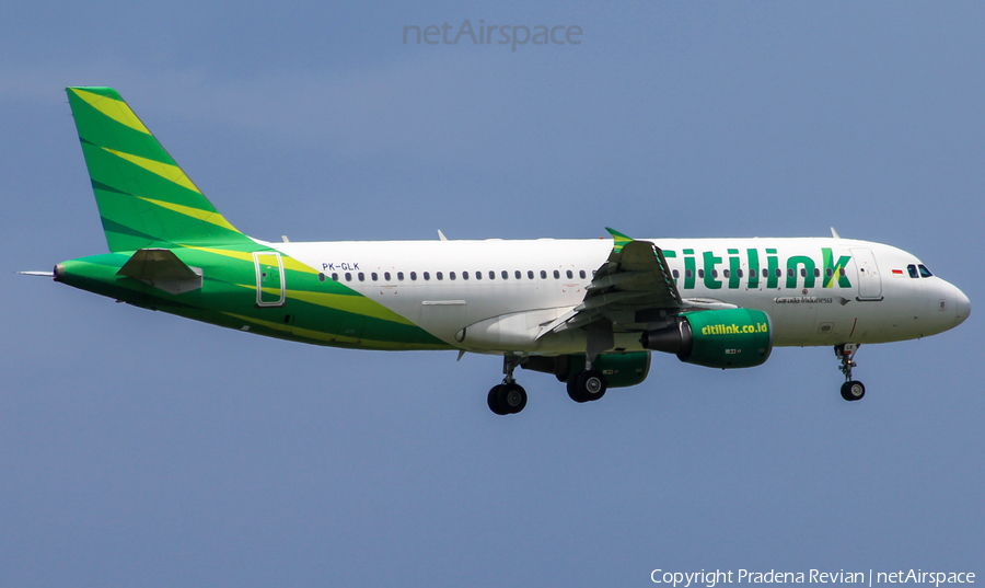 Citilink Garuda Indonesia Airbus A320-214 (PK-GLK) | Photo 459710