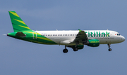 Citilink Garuda Indonesia Airbus A320-214 (PK-GLK) at  Yogyakarta - International, Indonesia