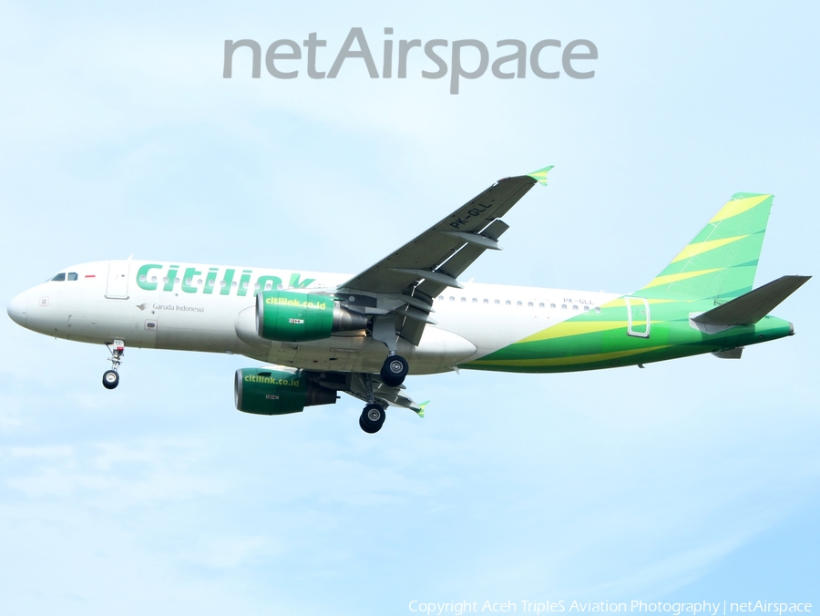 Citilink Garuda Indonesia Airbus A320-214 (PK-GLL) | Photo 247701