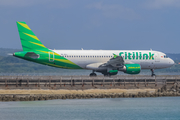 Citilink Garuda Indonesia Airbus A320-214 (PK-GLL) at  Denpasar/Bali - Ngurah Rai International, Indonesia