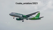 Citilink Garuda Indonesia Airbus A320-214 (PK-GLM) at  Balikpapan Sepinggan - International, Indonesia