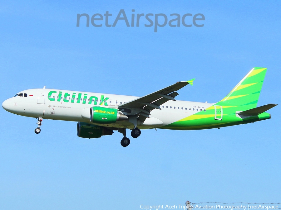 Citilink Garuda Indonesia Airbus A320-214 (PK-GLM) | Photo 314890