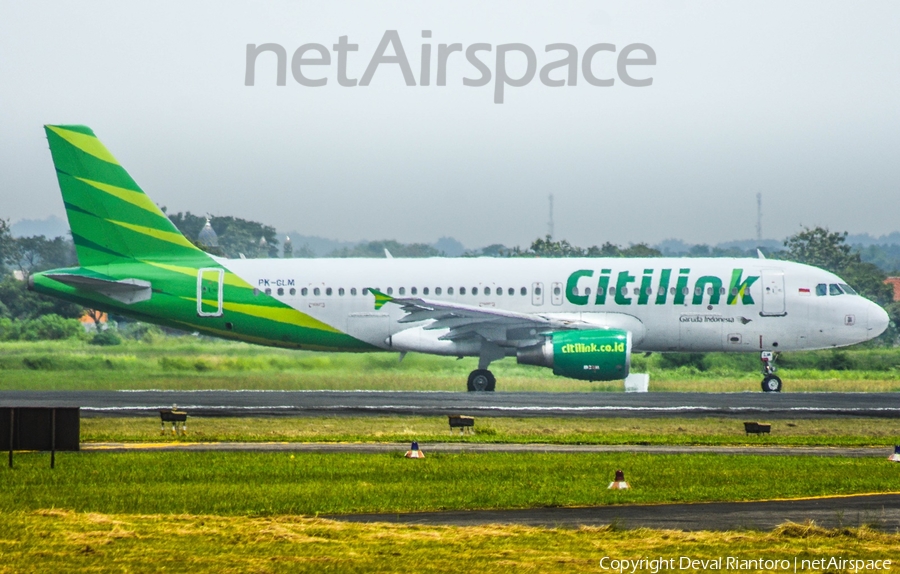 Citilink Garuda Indonesia Airbus A320-214 (PK-GLM) | Photo 413868