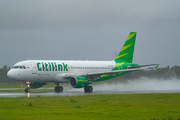 Citilink Garuda Indonesia Airbus A320-214 (PK-GLM) at  Yogyakarta - International, Indonesia