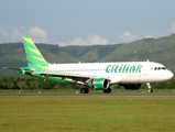 Citilink Garuda Indonesia Airbus A320-214 (PK-GLN) at  Banda Aceh - Sultan Iskandar Muda International, Indonesia