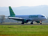 Citilink Garuda Indonesia Airbus A320-214 (PK-GLN) at  Banda Aceh - Sultan Iskandar Muda International, Indonesia