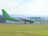 Citilink Garuda Indonesia Airbus A320-214 (PK-GLN) at  Banda Aceh - Sultan Iskandar Muda International, Indonesia