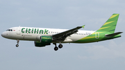 Citilink Garuda Indonesia Airbus A320-214 (PK-GLO) at  Medan - Kualanamu International, Indonesia