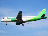 Citilink Garuda Indonesia Airbus A320-214 (PK-GLP) at  Banda Aceh - Sultan Iskandar Muda International, Indonesia