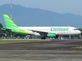 Citilink Garuda Indonesia Airbus A320-214 (PK-GLP) at  Banda Aceh - Sultan Iskandar Muda International, Indonesia