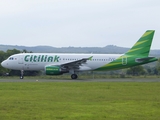 Citilink Garuda Indonesia Airbus A320-214 (PK-GLP) at  Banda Aceh - Sultan Iskandar Muda International, Indonesia