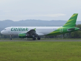 Citilink Garuda Indonesia Airbus A320-214 (PK-GLP) at  Banda Aceh - Sultan Iskandar Muda International, Indonesia