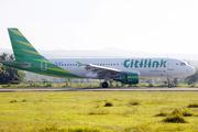 Citilink Garuda Indonesia Airbus A320-214 (PK-GLP) at  Banda Aceh - Sultan Iskandar Muda International, Indonesia