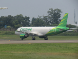 Citilink Garuda Indonesia Airbus A320-214 (PK-GLP) at  Palembang - Sultan Mahmud Badaruddin II International, Indonesia