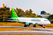 Citilink Garuda Indonesia Airbus A320-214 (PK-GLP) at  Palembang - Sultan Mahmud Badaruddin II International, Indonesia
