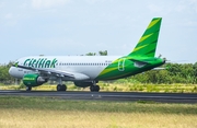 Citilink Garuda Indonesia Airbus A320-214 (PK-GLQ) at  Adisumarmo International, Indonesia