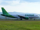 Citilink Garuda Indonesia Airbus A320-214 (PK-GLT) at  Banda Aceh - Sultan Iskandar Muda International, Indonesia