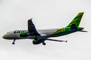 Citilink Garuda Indonesia Airbus A320-214 (PK-GLT) at  Palembang - Sultan Mahmud Badaruddin II International, Indonesia