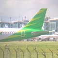 Citilink Garuda Indonesia Airbus A320-214 (PK-GLU) at  Balikpapan Sepinggan - International, Indonesia