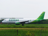 Citilink Garuda Indonesia Airbus A320-214 (PK-GLU) at  Semarang - Achmad Yani International, Indonesia