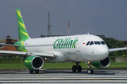 Citilink Garuda Indonesia Airbus A320-214 (PK-GLV) at  Bandung - Husein Sastranegara International, Indonesia