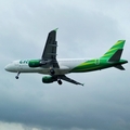 Citilink Garuda Indonesia Airbus A320-214 (PK-GLV) at  Balikpapan Sepinggan - International, Indonesia