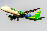 Citilink Garuda Indonesia Airbus A320-214 (PK-GLW) at  Palembang - Sultan Mahmud Badaruddin II International, Indonesia