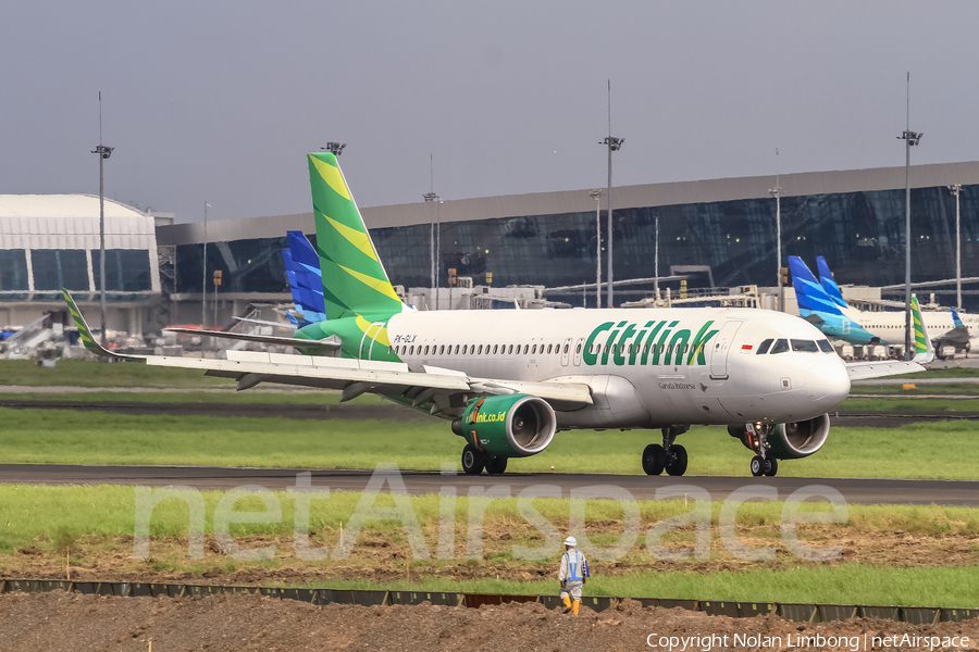 Citilink Garuda Indonesia Airbus A320-214 (PK-GLX) | Photo 423909