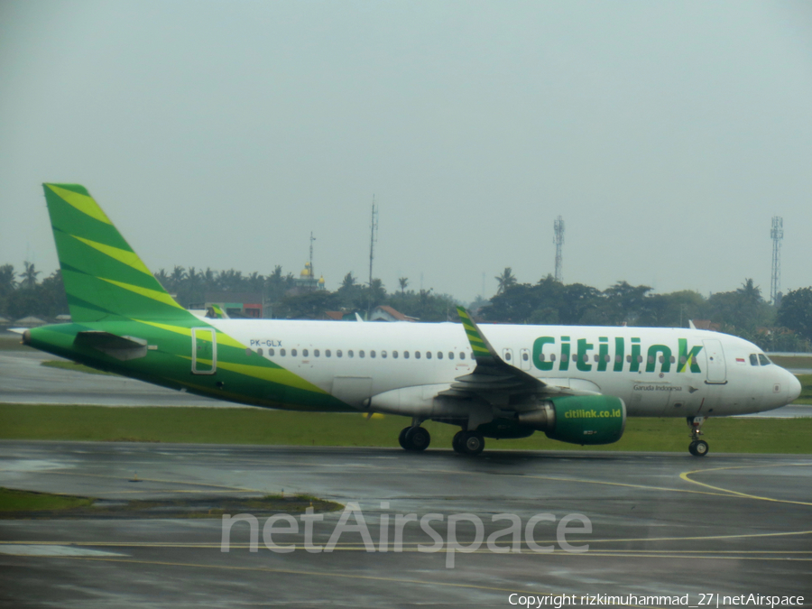 Citilink Garuda Indonesia Airbus A320-214 (PK-GLX) | Photo 622769