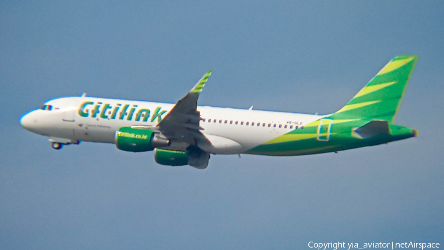 Citilink Garuda Indonesia Airbus A320-214 (PK-GLX) | Photo 467707