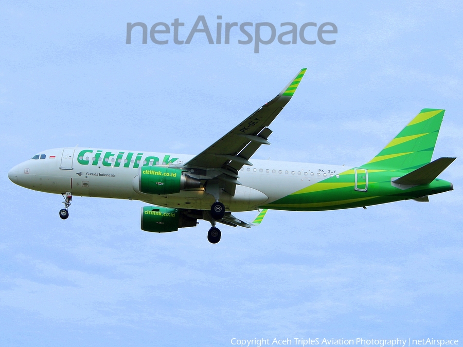 Citilink Garuda Indonesia Airbus A320-214 (PK-GLY) | Photo 250742