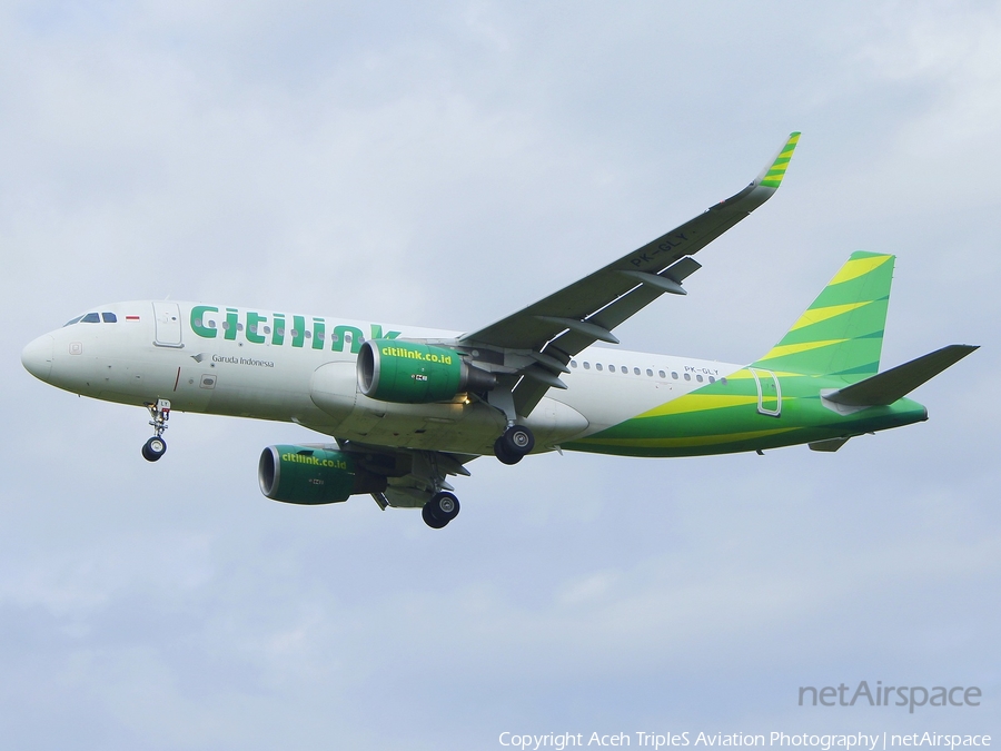 Citilink Garuda Indonesia Airbus A320-214 (PK-GLY) | Photo 354359