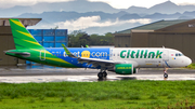 Citilink Garuda Indonesia Airbus A320-214 (PK-GLZ) at  Bandung - Husein Sastranegara International, Indonesia