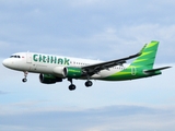 Citilink Garuda Indonesia Airbus A320-214 (PK-GLZ) at  Banda Aceh - Sultan Iskandar Muda International, Indonesia