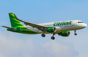 Citilink Garuda Indonesia Airbus A320-214 (PK-GLZ) at  Jakarta - Soekarno-Hatta International, Indonesia