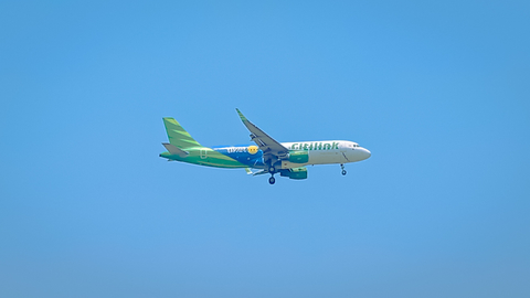 Citilink Garuda Indonesia Airbus A320-214 (PK-GLZ) at  Malang - Abdul Rachman Saleh, Indonesia