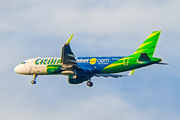 Citilink Garuda Indonesia Airbus A320-214 (PK-GLZ) at  Palembang - Sultan Mahmud Badaruddin II International, Indonesia