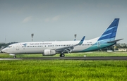 Garuda Indonesia Boeing 737-8U3 (PK-GMD) at  Adisumarmo International, Indonesia