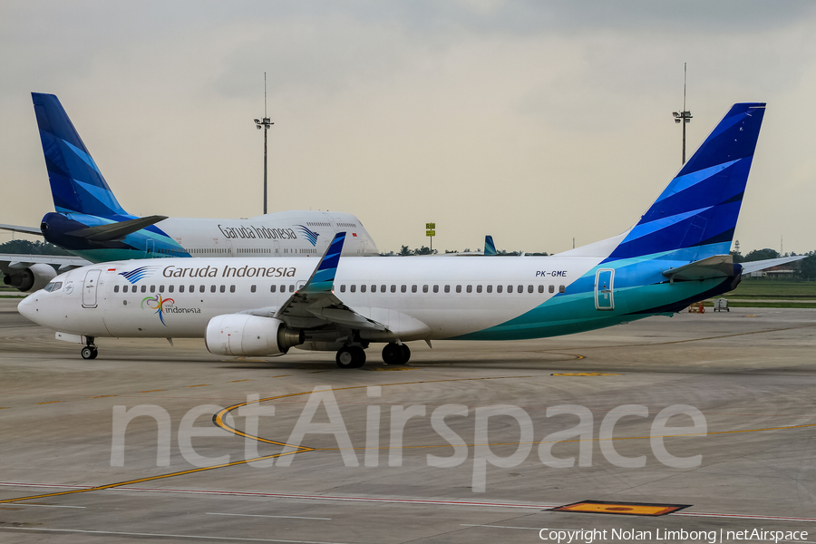 Garuda Indonesia Boeing 737-8U3 (PK-GME) | Photo 378419