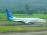 Garuda Indonesia Boeing 737-8U3 (PK-GMG) at  Banda Aceh - Sultan Iskandar Muda International, Indonesia