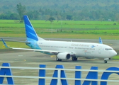 Garuda Indonesia Boeing 737-8U3 (PK-GMG) at  Banda Aceh - Sultan Iskandar Muda International, Indonesia